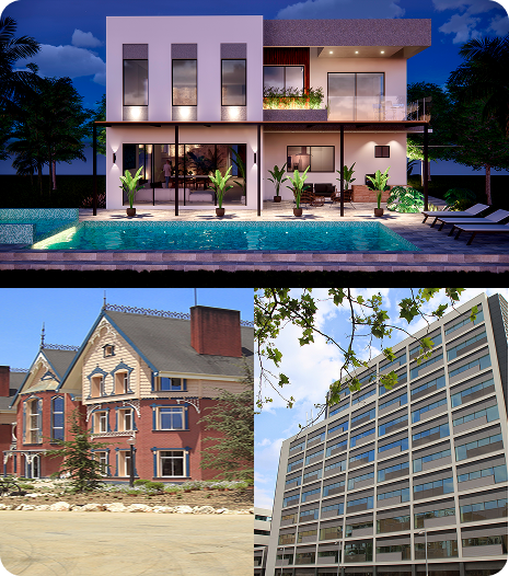 Portafolio de proyectos arquitectónicos de Rafael Tono Arquitectura en contextos urbanos, patrimoniales y comerciales