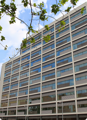 Proyecto Oficinas Illacuna en Barcelona, arquitectura corporativa contemporánea en un entorno urbano innovador